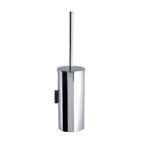 Wall Mounted Toilet Brush and Holder Polished Finish