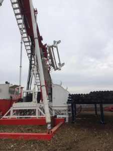Drilling Angle 12-90 Gear Back System Multi-Function Oilfield Workover Drilling Rig