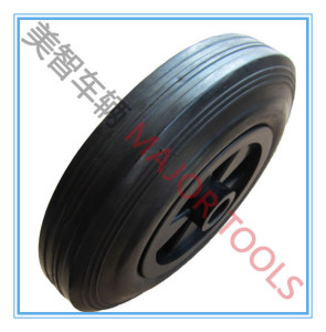 8inch Solid Rubber Wheel for Waste Bin Wheel